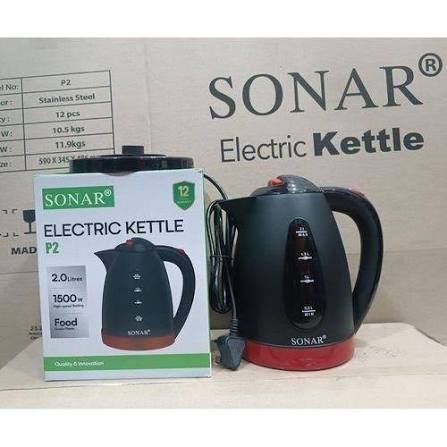 Sonar Steel Electric Kettle 2
