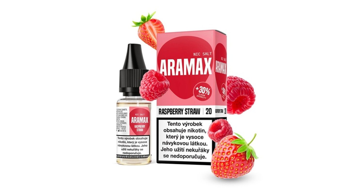 Aramax Salt Malina s jahodou 10ml 20mg