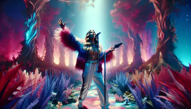 AI interpretation of Rare by Selena Gomez
