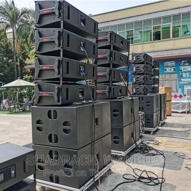 Modern tent sound system for hire 2