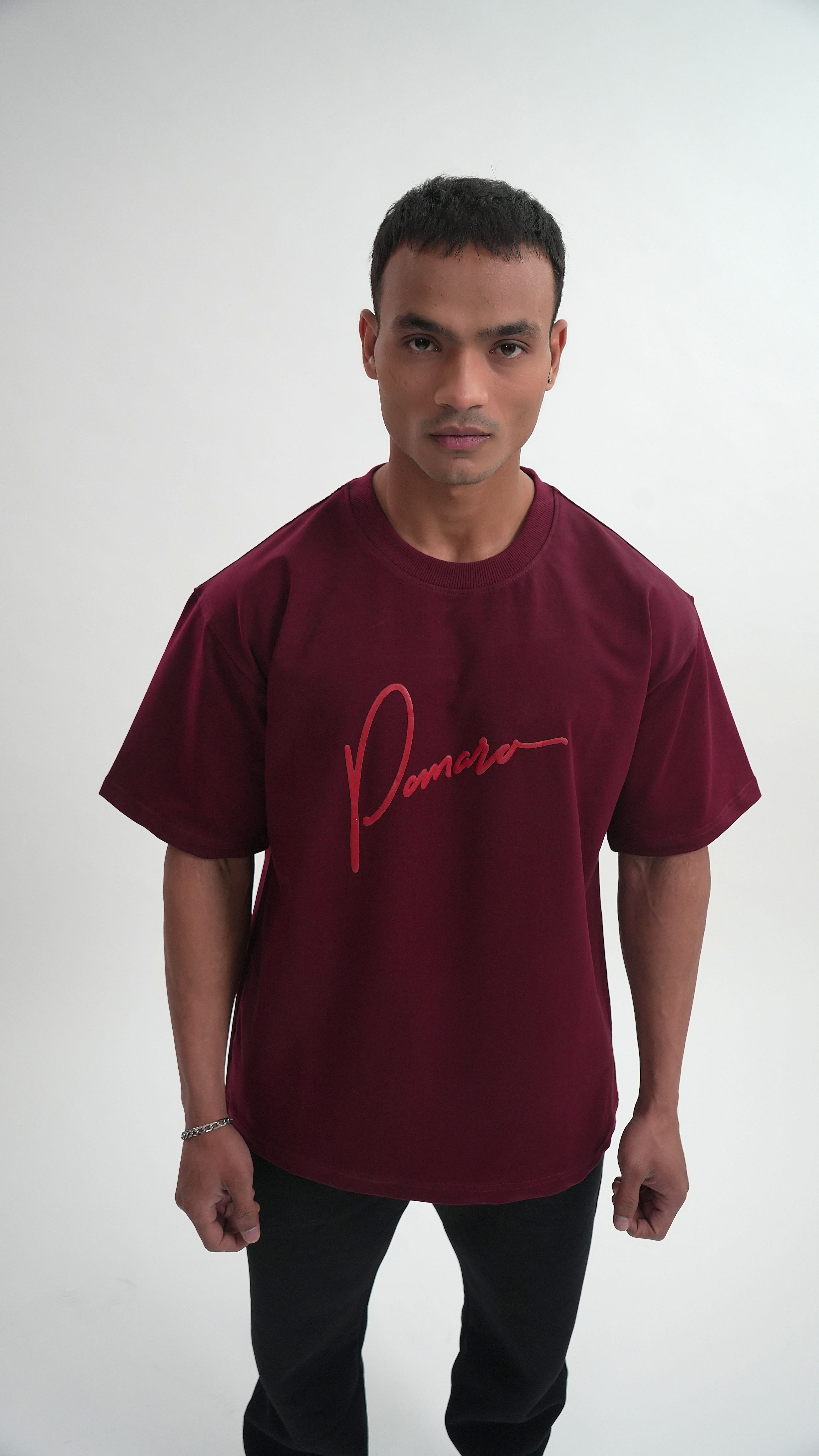 Boxy Fit Solid T-Shirt