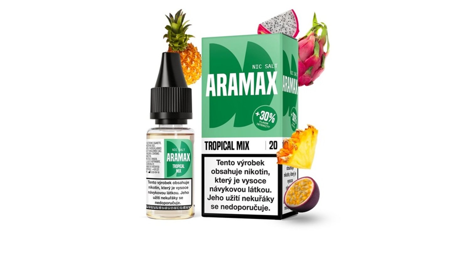  Aramax Salt Tropický mix 10ml 20mg