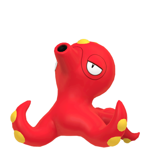 Octillery - Water type Pokemon from Pokemon Platinum with stats, moves, and evolution data