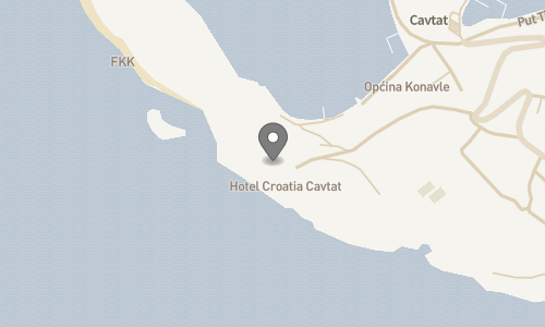 Lokation for Hotel Croatia