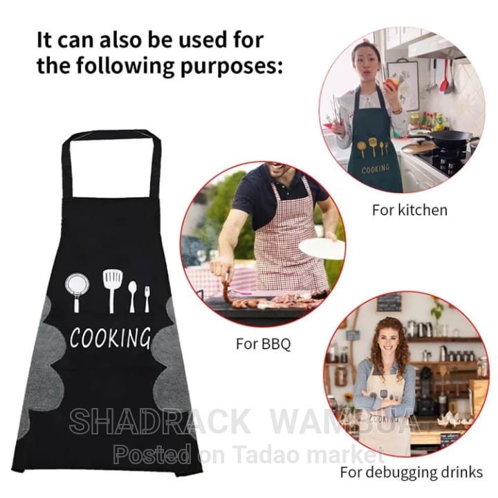 High Quality cotton Kitchen aprons 2