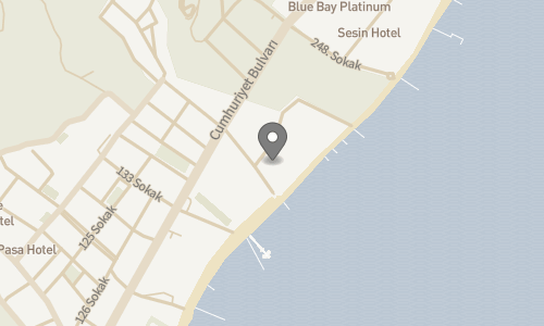 Lokation for Kayamaris Hotel Marmaris