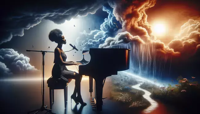 The meaning of Fallin' by Alicia Keys AI interpretation of Fallin' by Alicia Keys