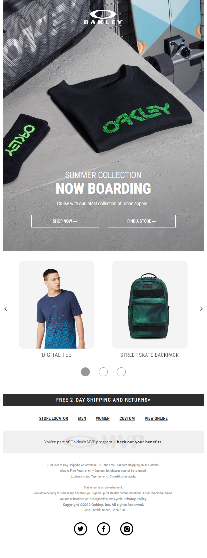 New Arrivals Now Landing