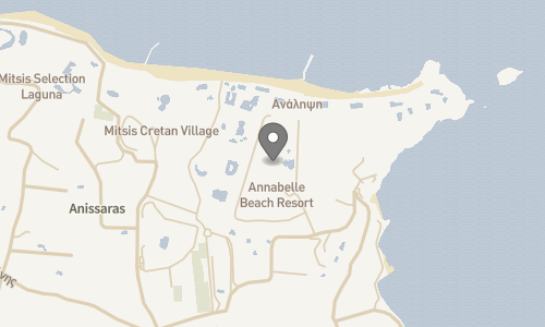 Lokation for Annabelle Beach Resort