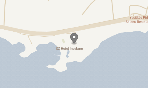 Lokation for Incekum Beach Resort