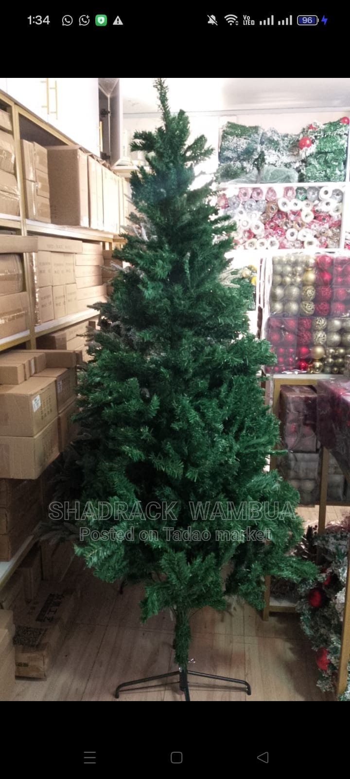 Cypress artificial Christmas Tree 2