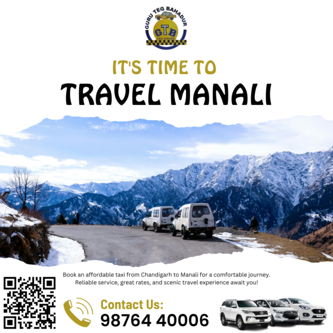 Best Chandigarh to Manali Cab Service at Affordable Rates