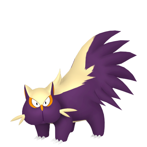 Stunky - Poison/Dark type Pokemon from Pokemon Platinum with stats, moves, and evolution data