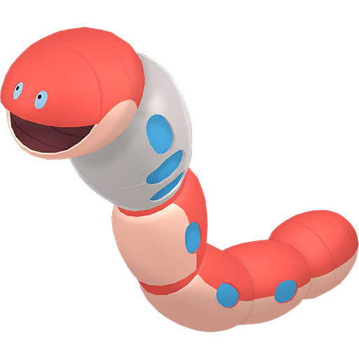 Orthworm - Steel type Pokemon from Pokemon Scarlet and Violet with stats, moves, and evolution data