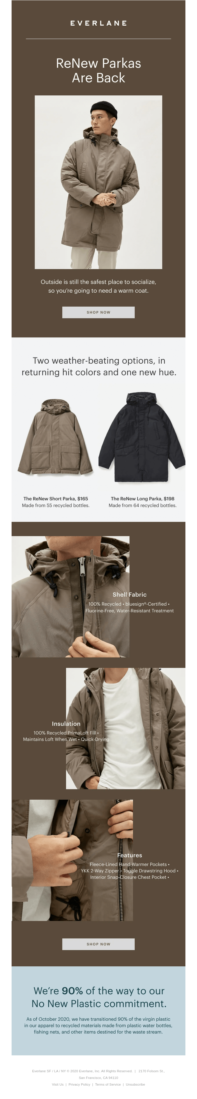 Parkas Recreation