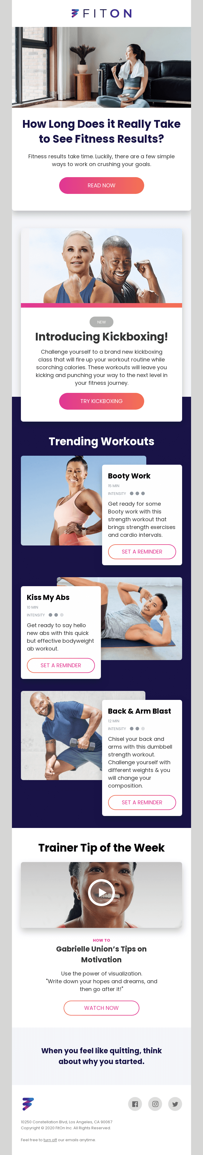 Want Fitness Results Faster