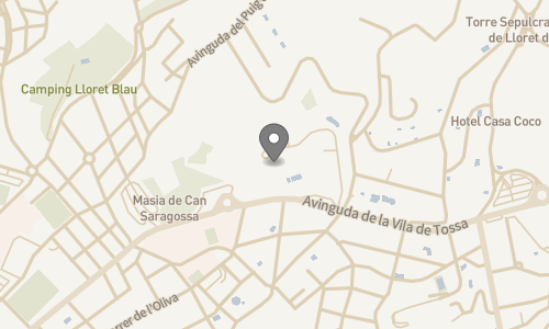 Lokation for Hotel Melia Lloret de Mar