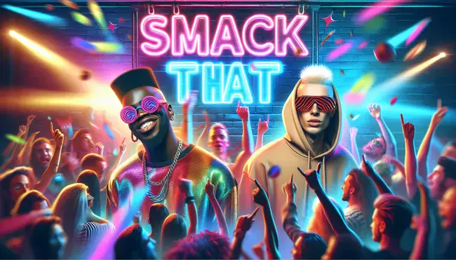 AI interpretation of Smack That by Akon