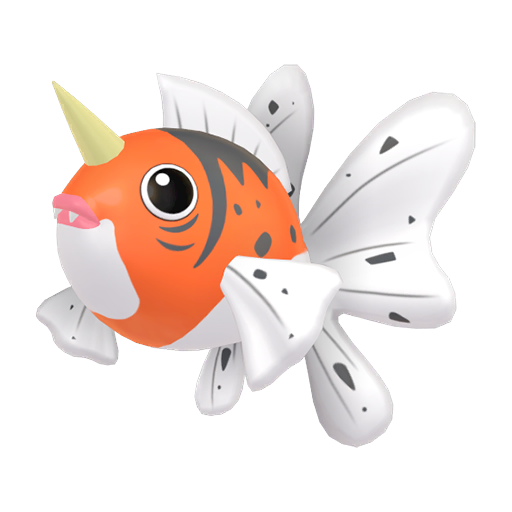 Seaking - Water type Pokemon from Pokemon FireRed and LeafGreen with stats, moves, and evolution data