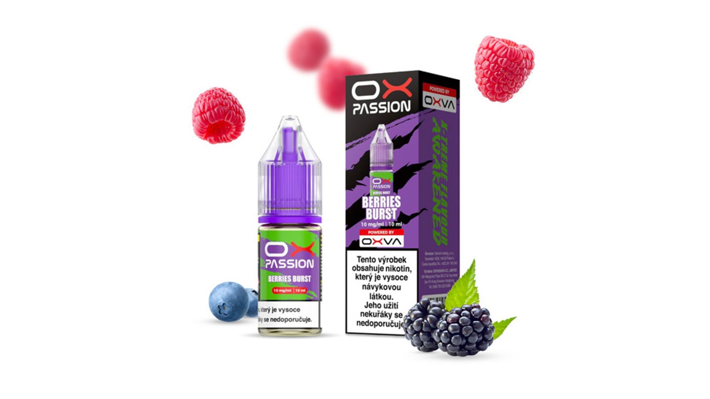 OXVA OX PASSION Salt Lesní plody 10ml 20mg