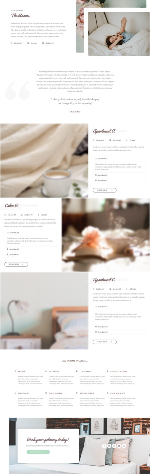 Bed & Breakfast The Room 1