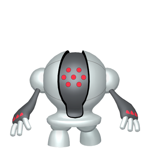Registeel - Steel type Pokemon from Pokemon Sword and Shield with stats, moves, and evolution data