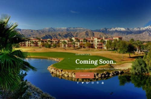 Golf Course Coming Soon