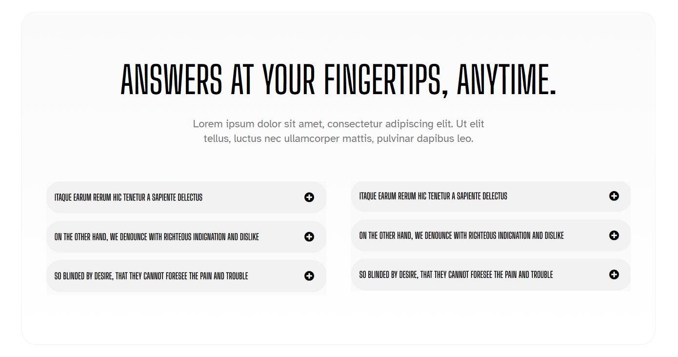 Answers at your fingertips - W24