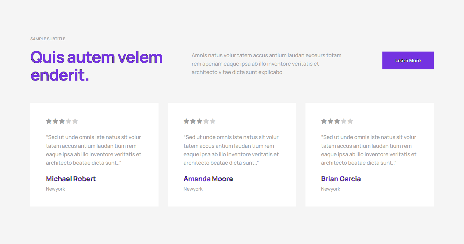 Testimonials c341
