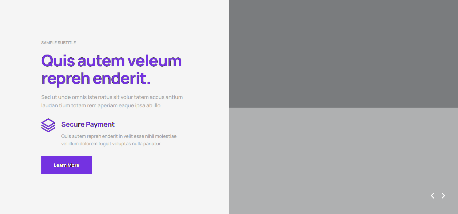 Feature and Benefits c3207