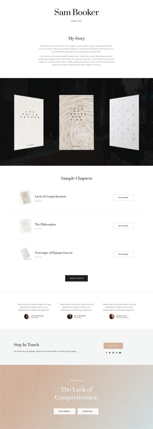 Self Published Author