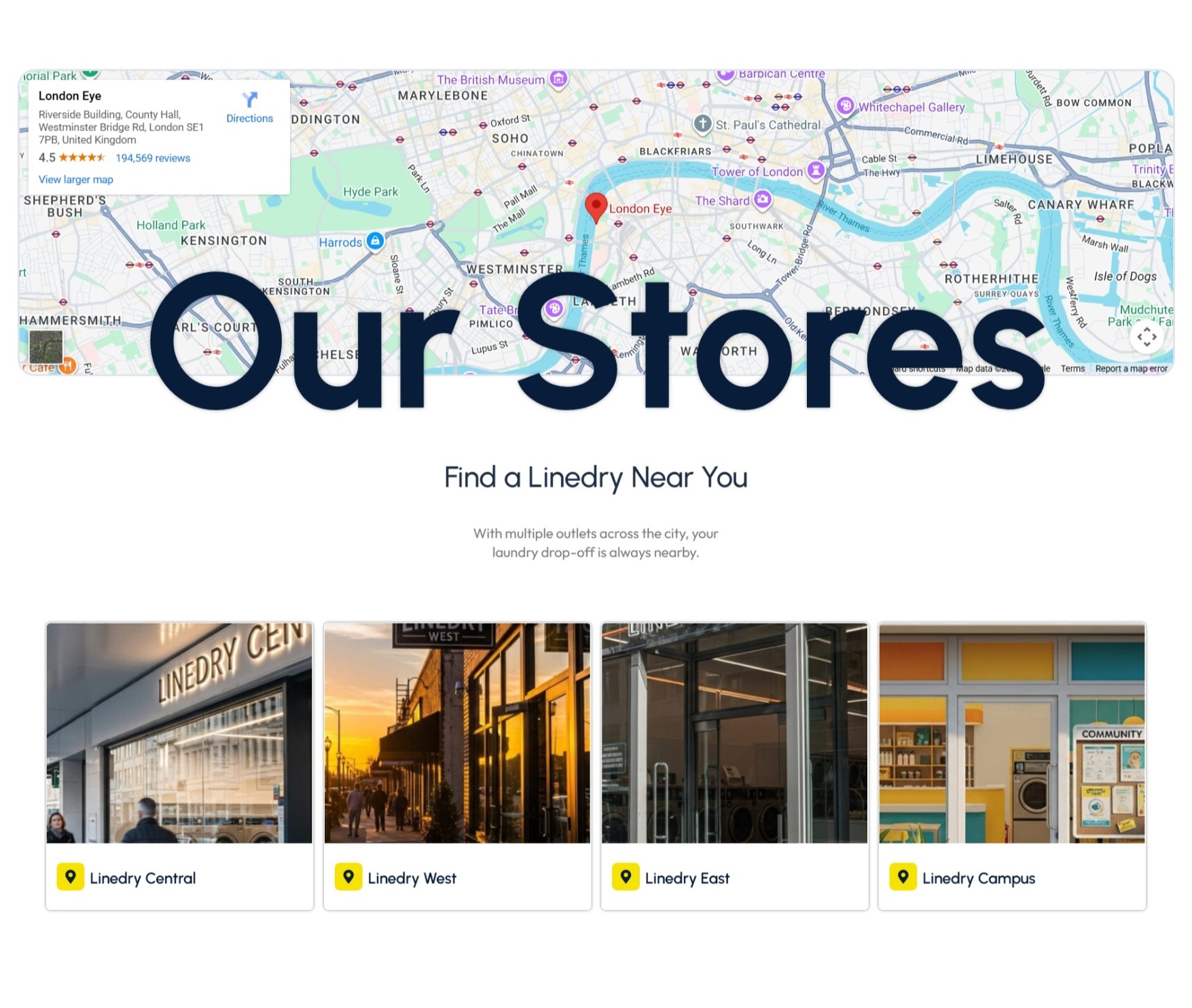 List - Store locations 2