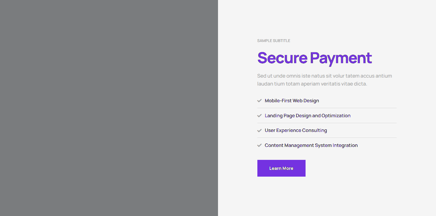 Feature and Benefits c317
