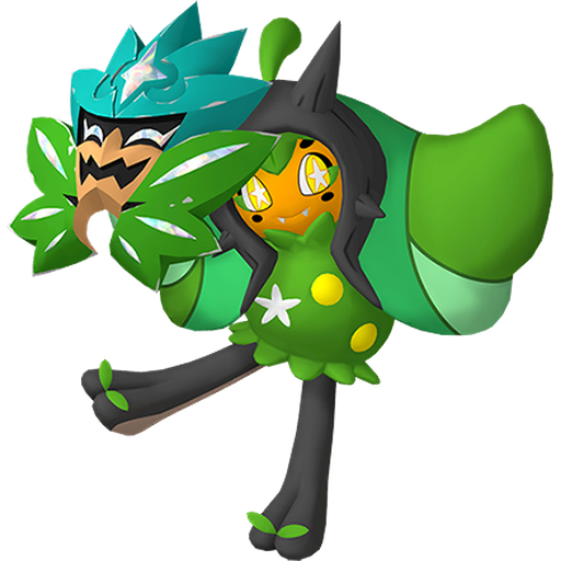Ogerpon - Grass type Pokemon from Pokemon Scarlet and Violet with stats, moves, and evolution data