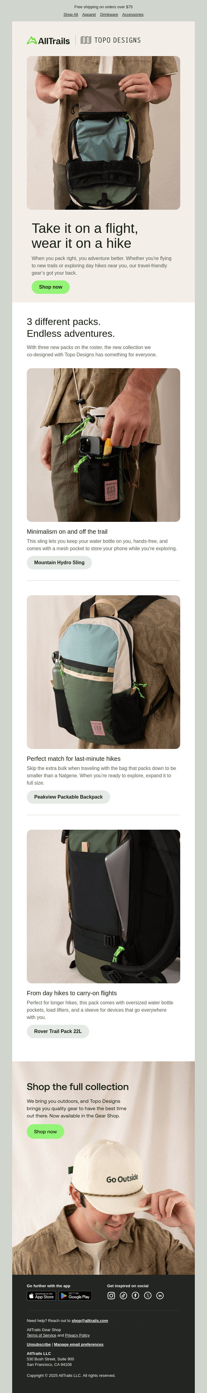Find Your Perfect Pack