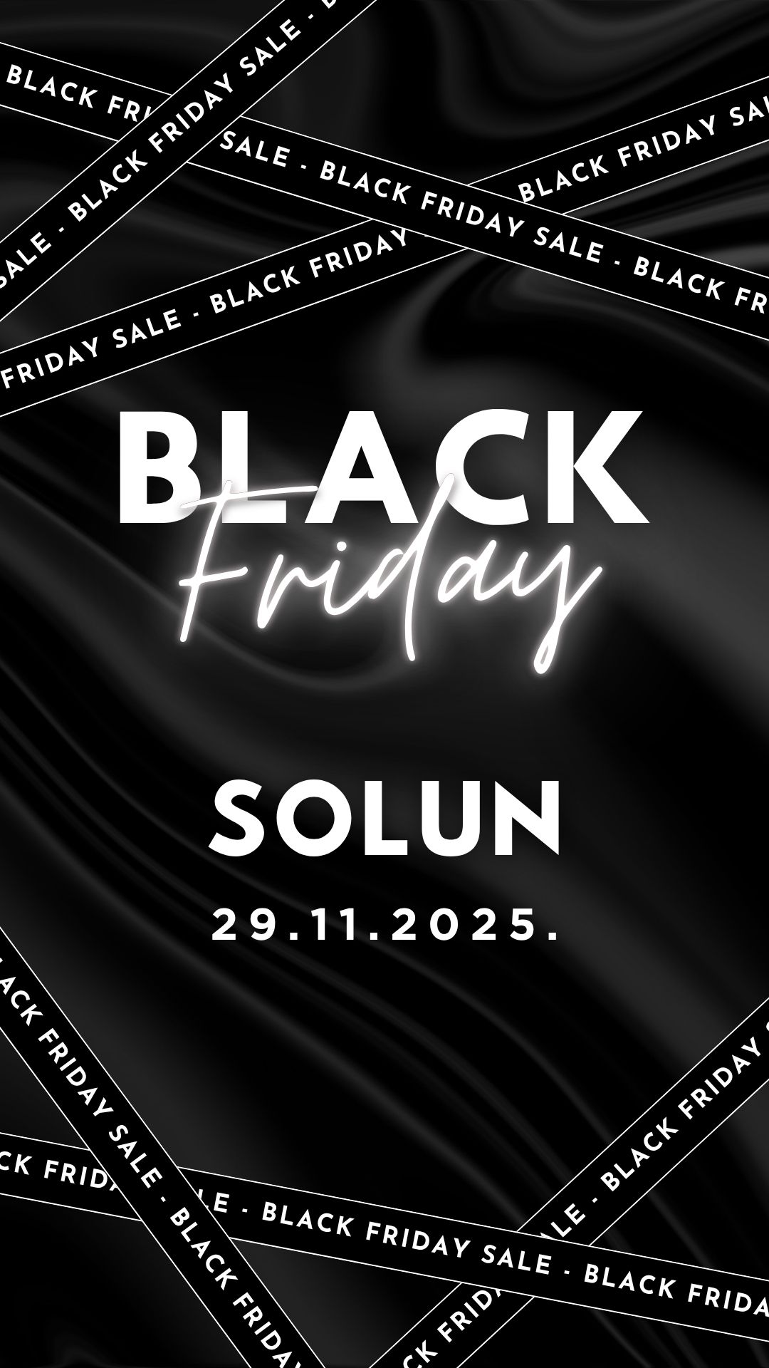 BLACK FRIDAY - SOLUN fotografija