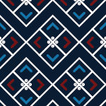 Midnight Navy Maroon