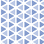 Micro Geometry light blue