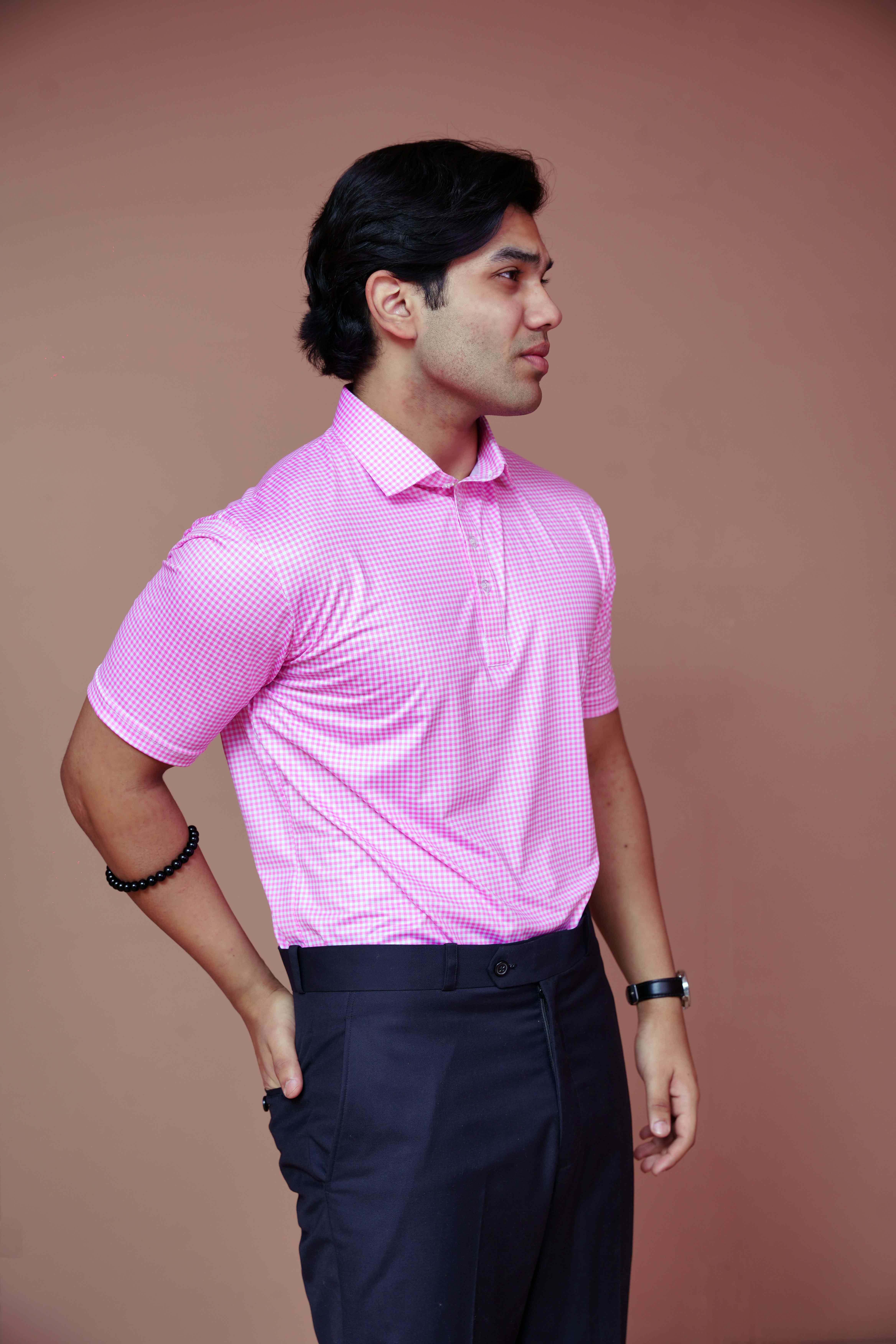 Pink shirt