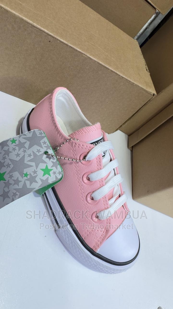 Kids Leather Converse 3