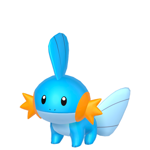 Mudkip - Water type Pokemon from Pokemon Ruby and Sapphire with stats, moves, and evolution data