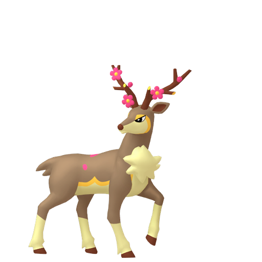 Sawsbuck - Normal/Grass type Pokemon from  with stats, moves, and evolution data