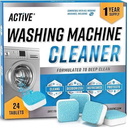 Drum washing machine, antibacterial cleaning tablets 3