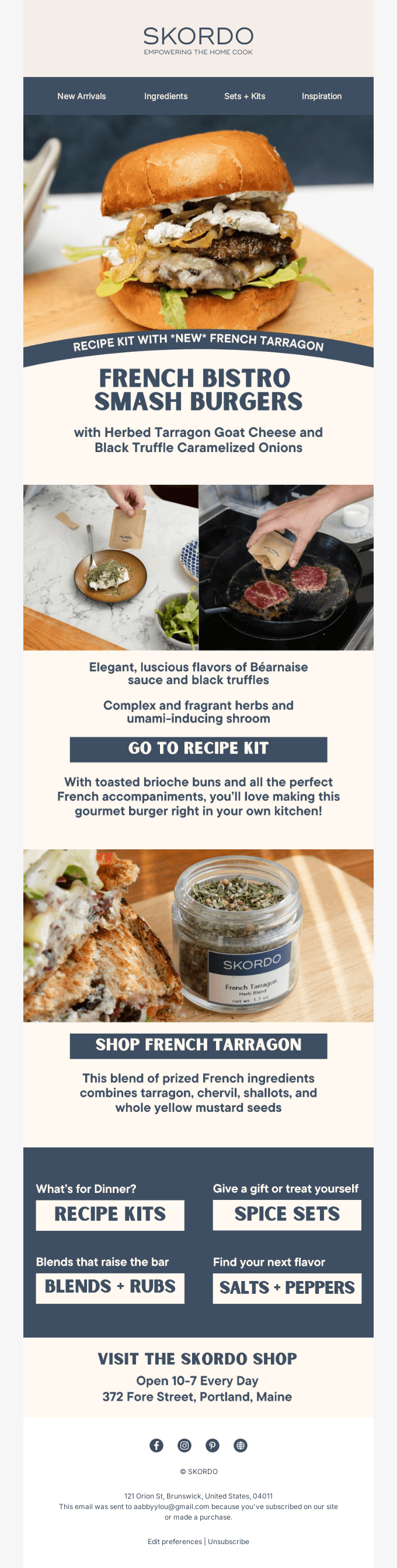 New Bistro Smash Burgers