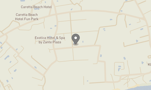 Lokation for Hotel Ionion Blue