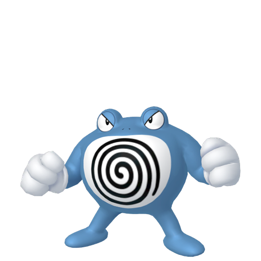 Poliwrath - Water/Fighting type Pokemon from Pokemon FireRed and LeafGreen with stats, moves, and evolution data