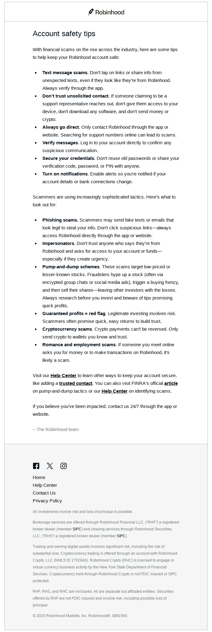 Account Safety Tips For You