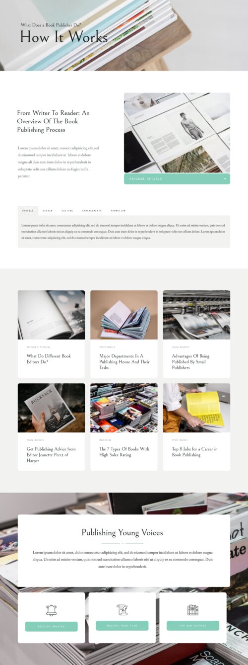 Indie Publishing House How It Works