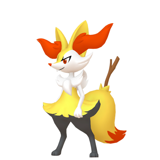 Braixen - Fire type Pokemon from Pokemon Scarlet and Violet with stats, moves, and evolution data
