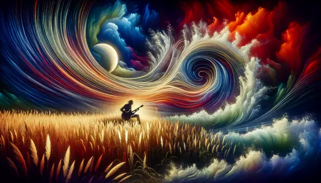 The meaning of Green Grass And High Tides by The Outlaws AI interpretation of Green Grass And High Tides by The Outlaws